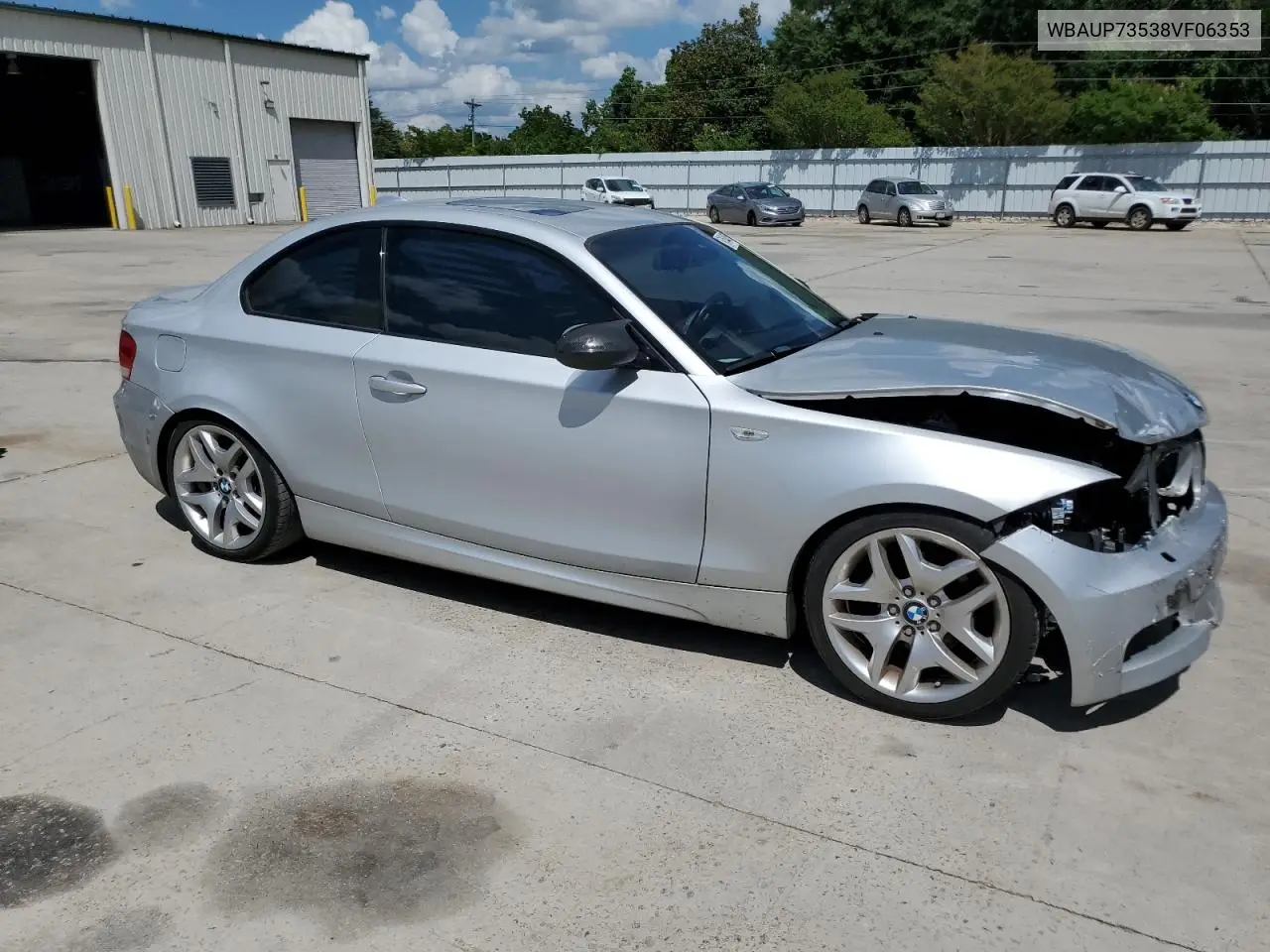 2008 BMW 128 I VIN: WBAUP73538VF06353 Lot: 61544775