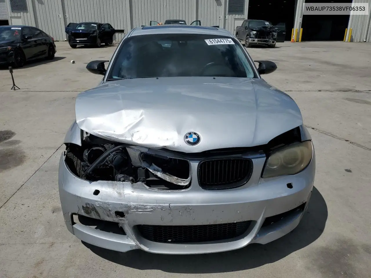 2008 BMW 128 I VIN: WBAUP73538VF06353 Lot: 61544775