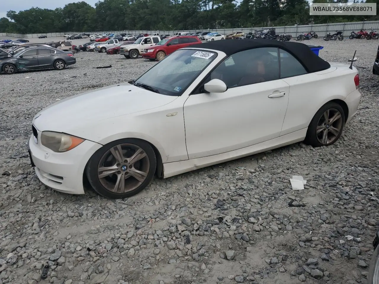 2008 BMW 128 I VIN: WBAUL73568VE88071 Lot: 61715805