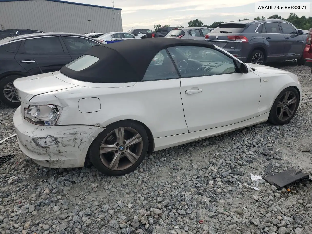 2008 BMW 128 I VIN: WBAUL73568VE88071 Lot: 61715805