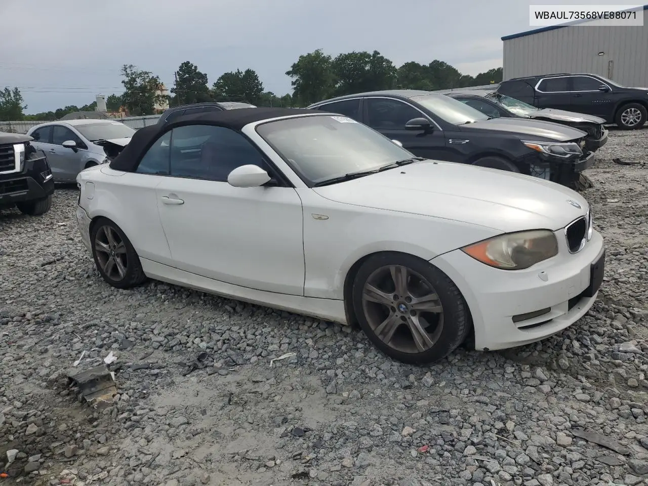 2008 BMW 128 I VIN: WBAUL73568VE88071 Lot: 61715805