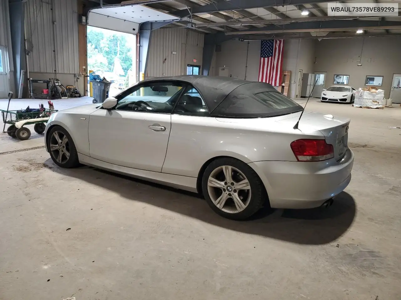 2008 BMW 128 I VIN: WBAUL73578VE89293 Lot: 61902535