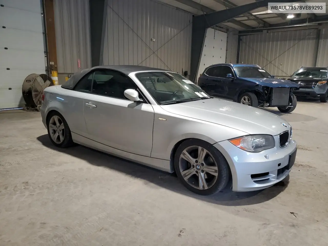 2008 BMW 128 I VIN: WBAUL73578VE89293 Lot: 61902535