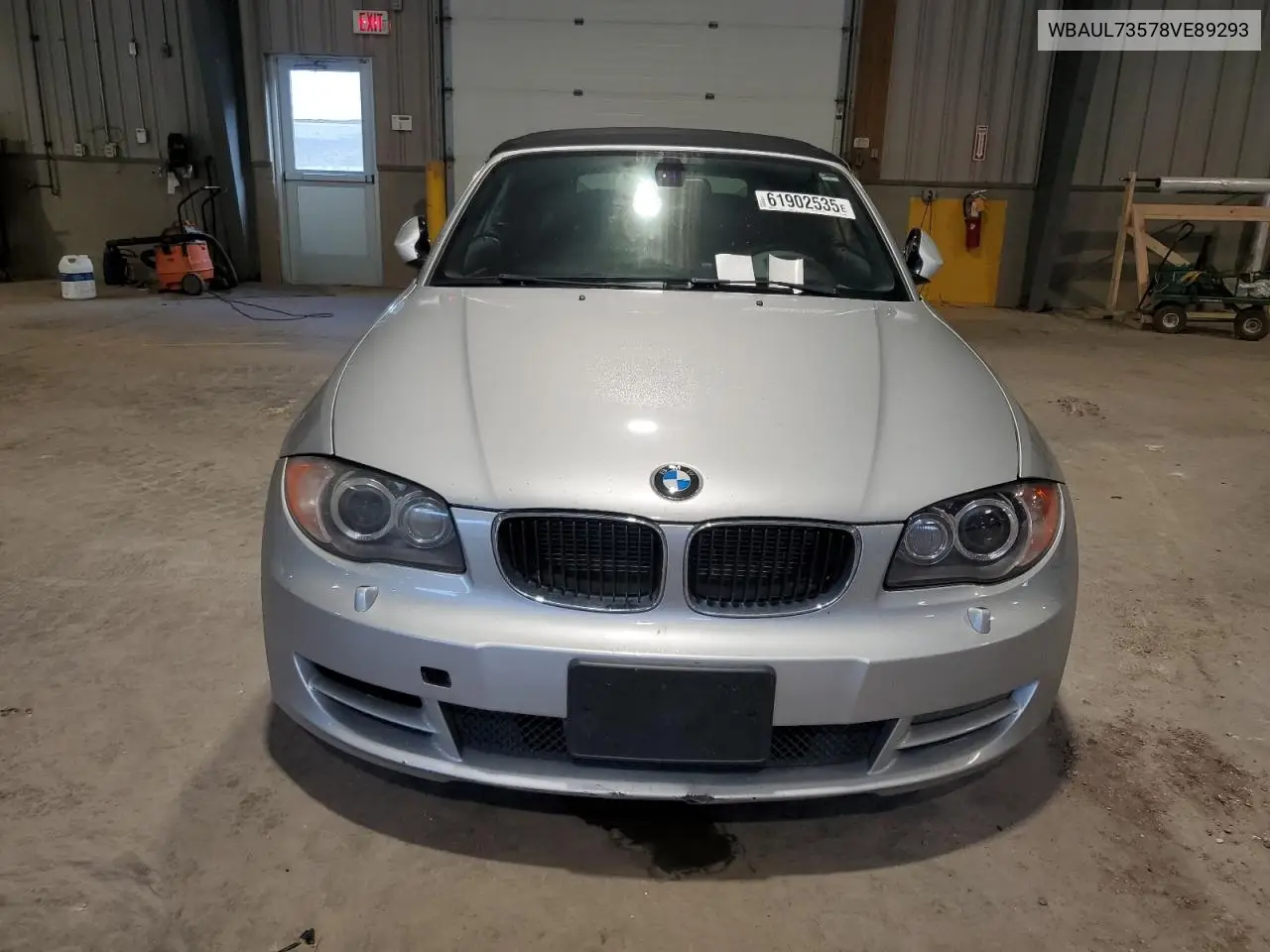2008 BMW 128 I VIN: WBAUL73578VE89293 Lot: 61902535