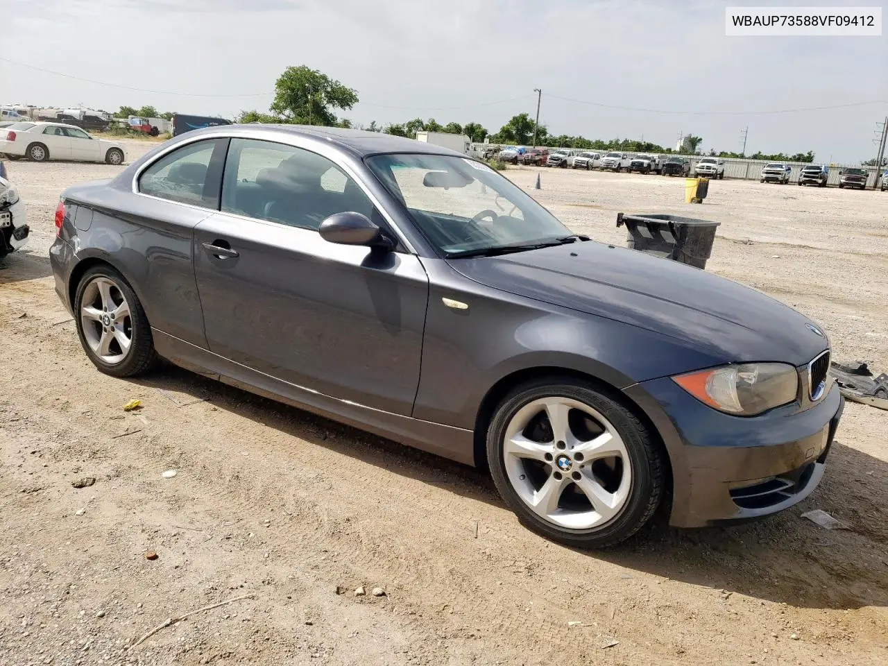 2008 BMW 128 I VIN: WBAUP73588VF09412 Lot: 63203795