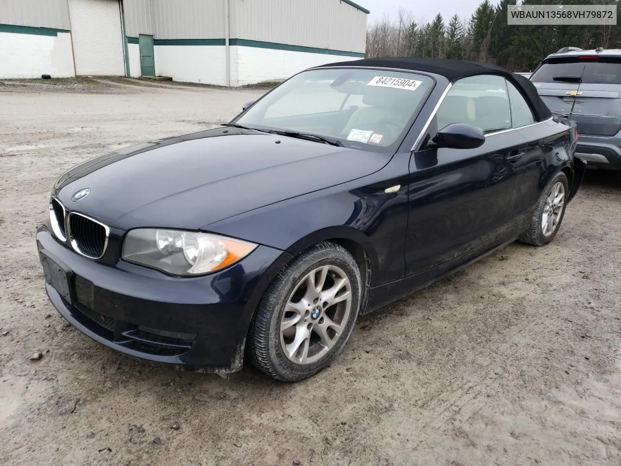 2008 BMW 128 I VIN: WBAUN13568VH79872 Lot: 84215904