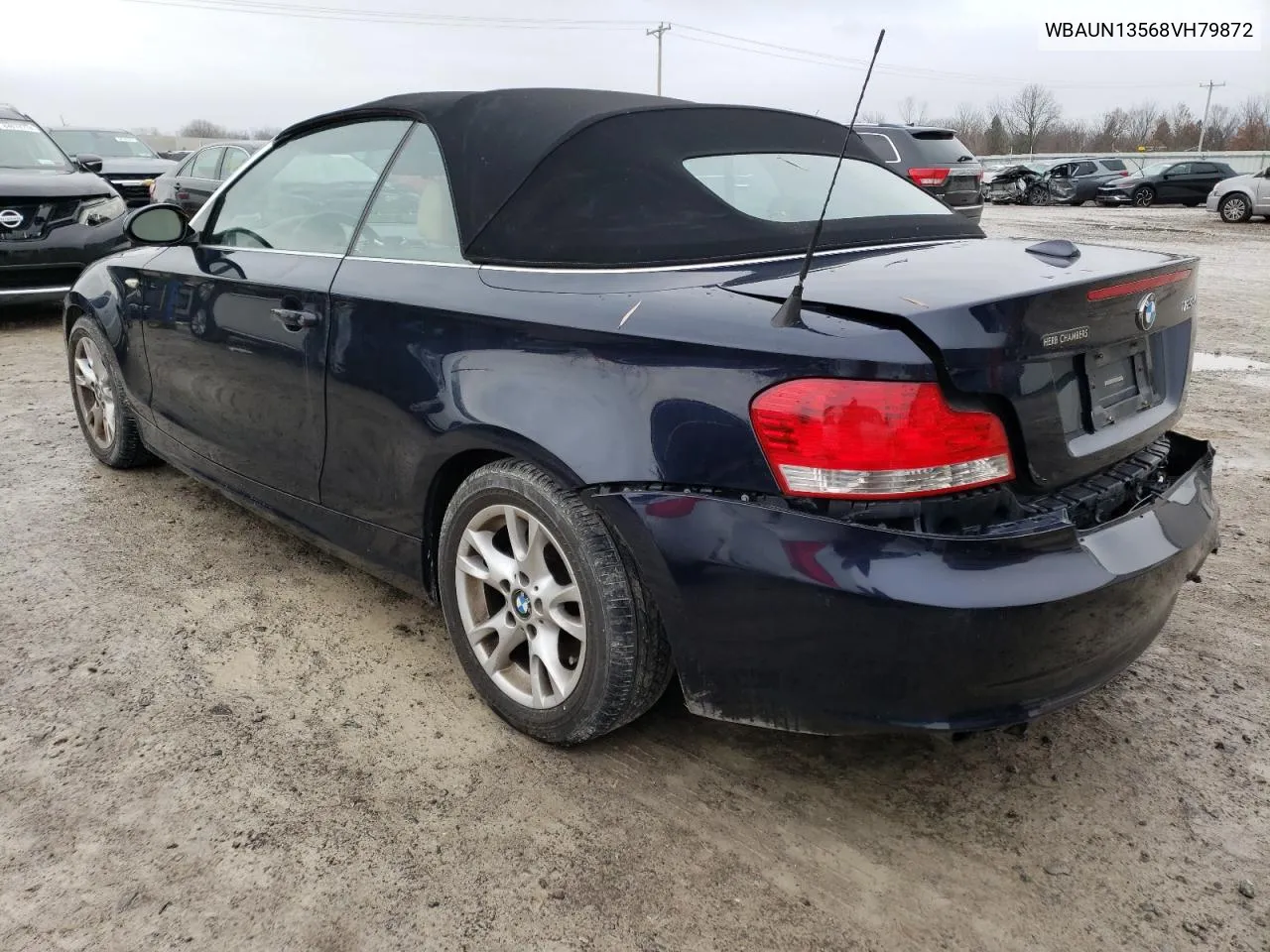 2008 BMW 128 I VIN: WBAUN13568VH79872 Lot: 84215904