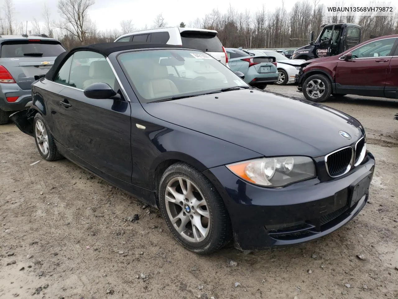2008 BMW 128 I VIN: WBAUN13568VH79872 Lot: 84215904