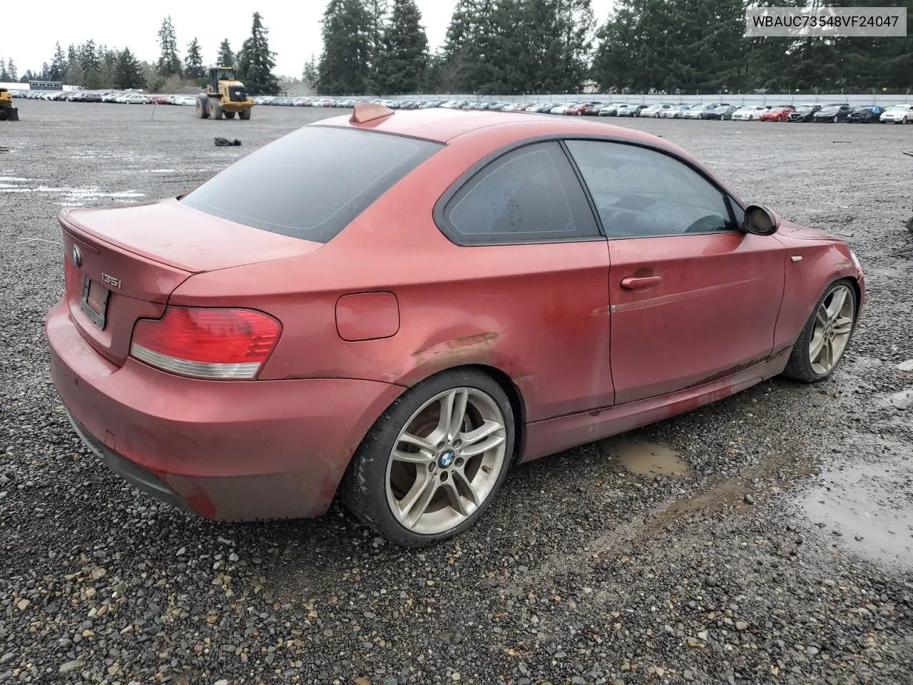 2008 BMW 135 I VIN: WBAUC73548VF24047 Lot: 86259884