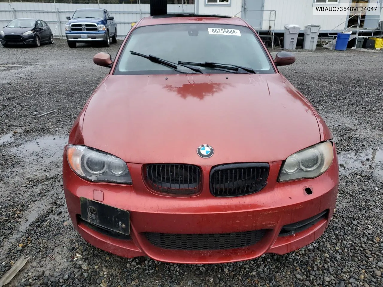 2008 BMW 135 I VIN: WBAUC73548VF24047 Lot: 86259884