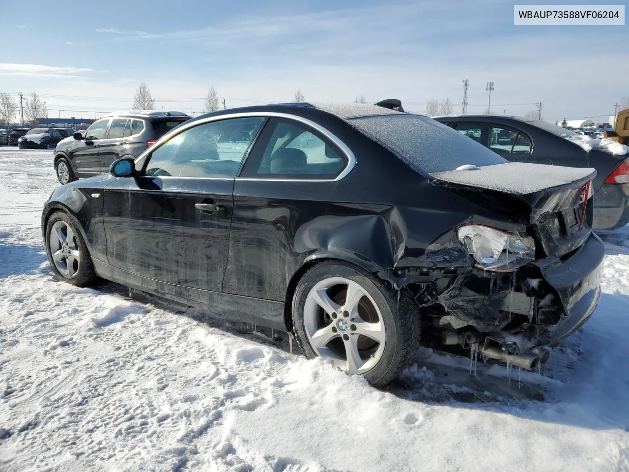 2008 BMW 128 I VIN: WBAUP73588VF06204 Lot: 88460815