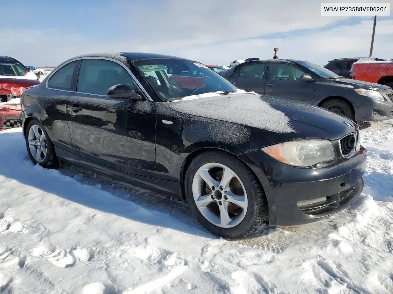 2008 BMW 128 I VIN: WBAUP73588VF06204 Lot: 88460815