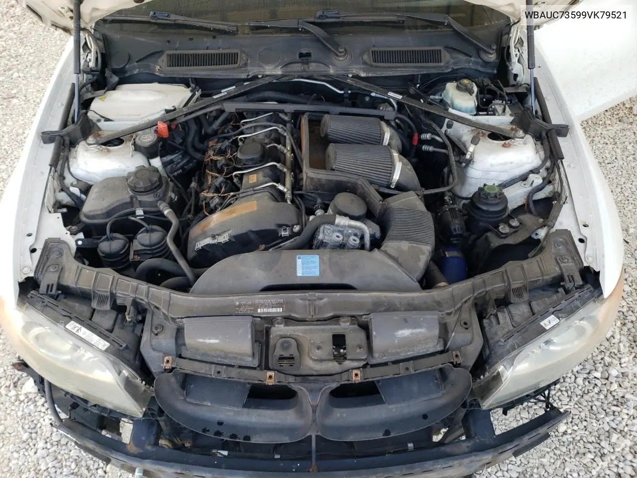 2009 BMW 135 I VIN: WBAUC73599VK79521 Lot: 57122305