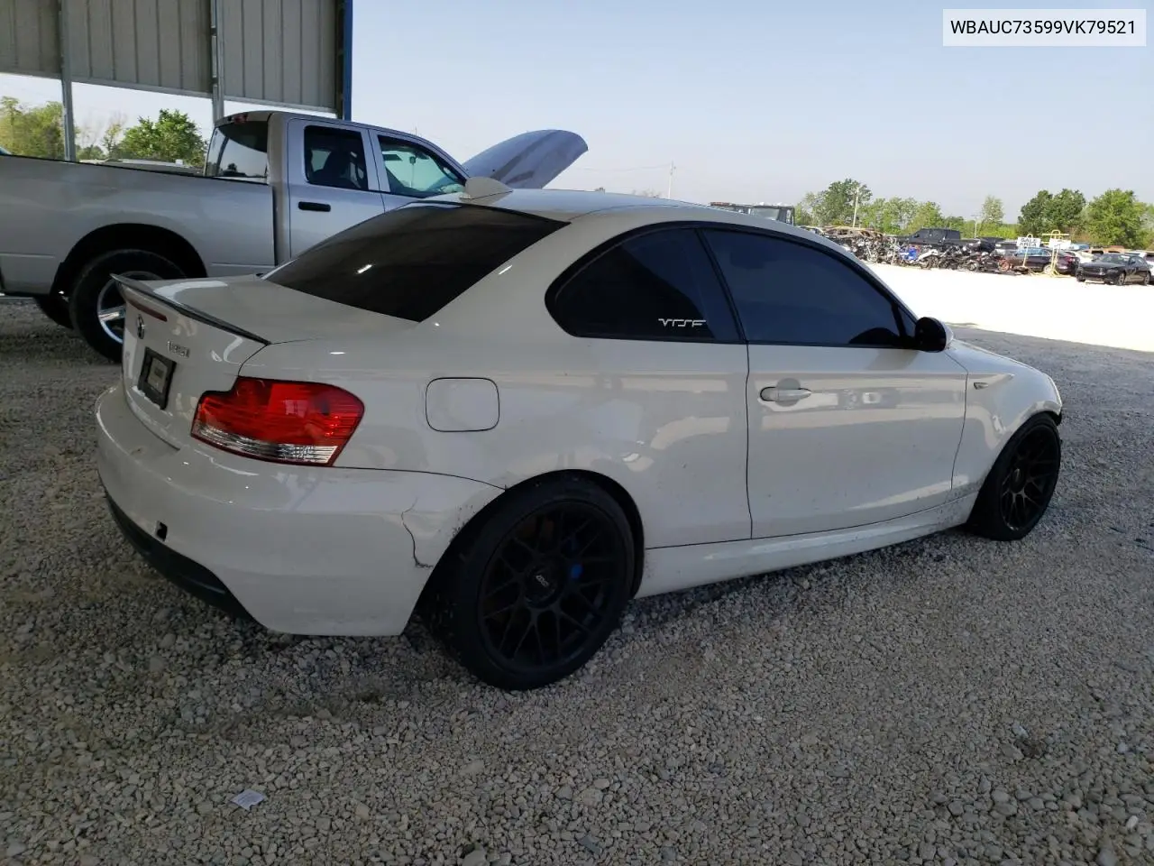 2009 BMW 135 I VIN: WBAUC73599VK79521 Lot: 57122305