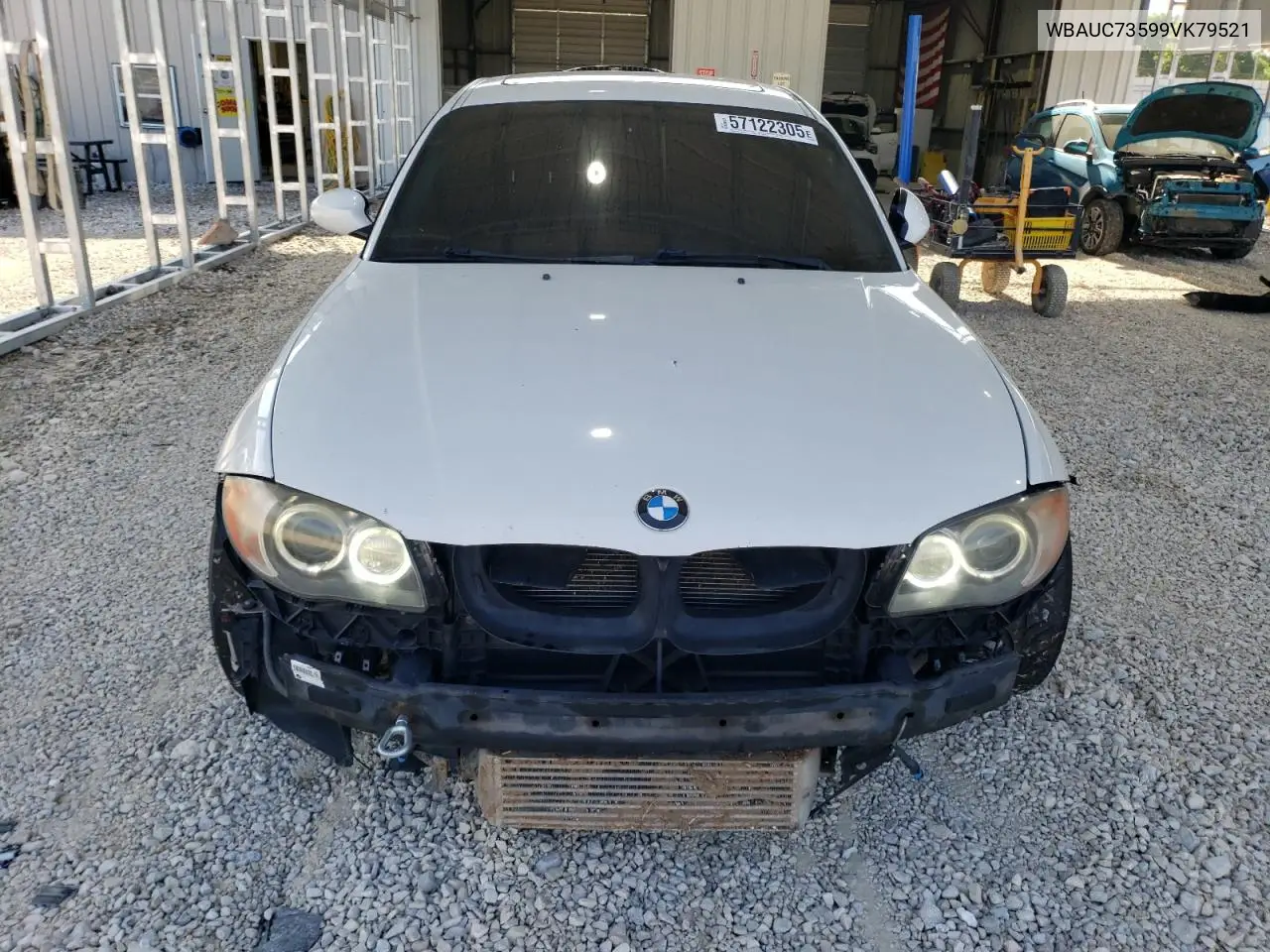 2009 BMW 135 I VIN: WBAUC73599VK79521 Lot: 57122305
