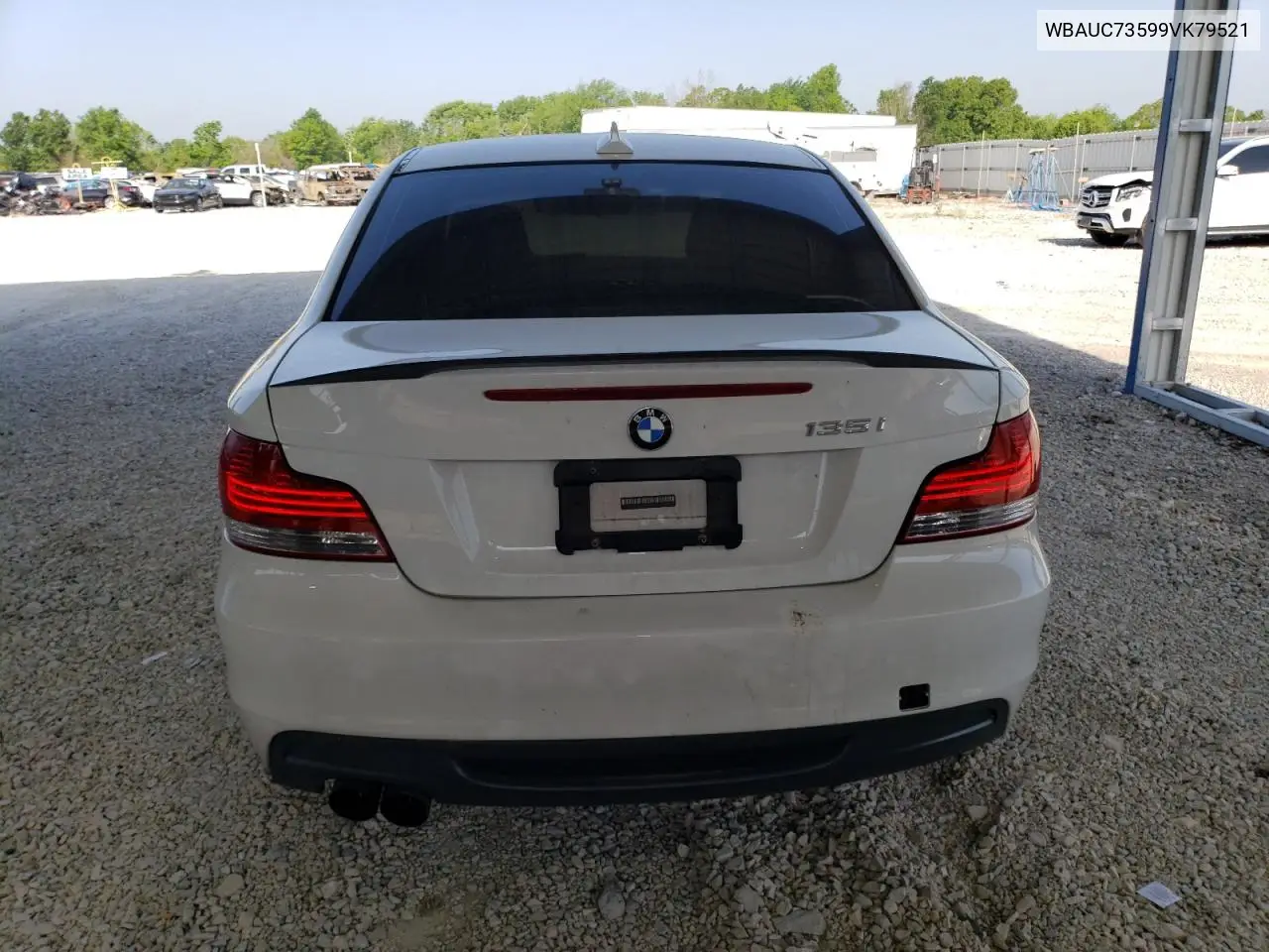 2009 BMW 135 I VIN: WBAUC73599VK79521 Lot: 57122305