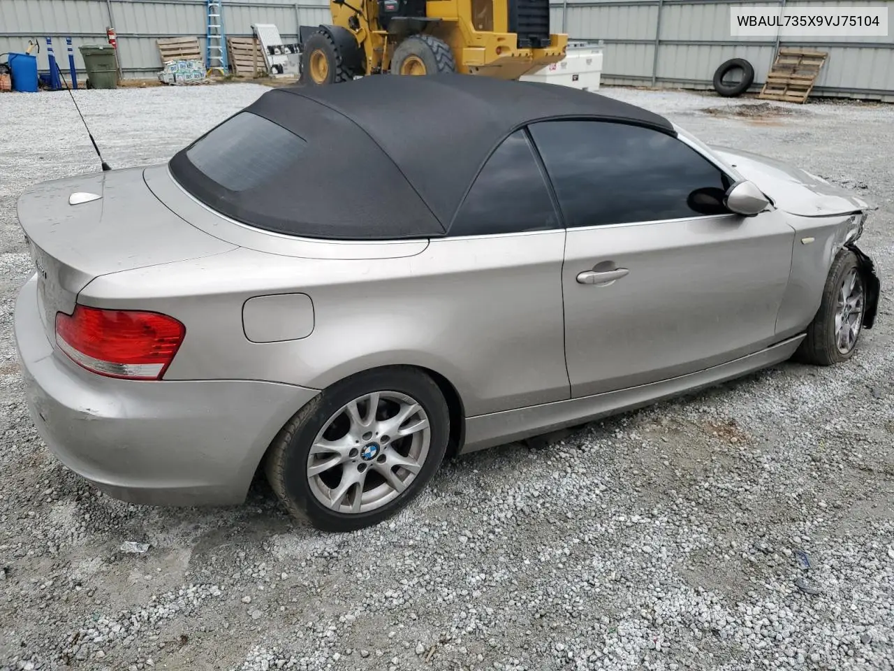 2009 BMW 128 I VIN: WBAUL735X9VJ75104 Lot: 59412145