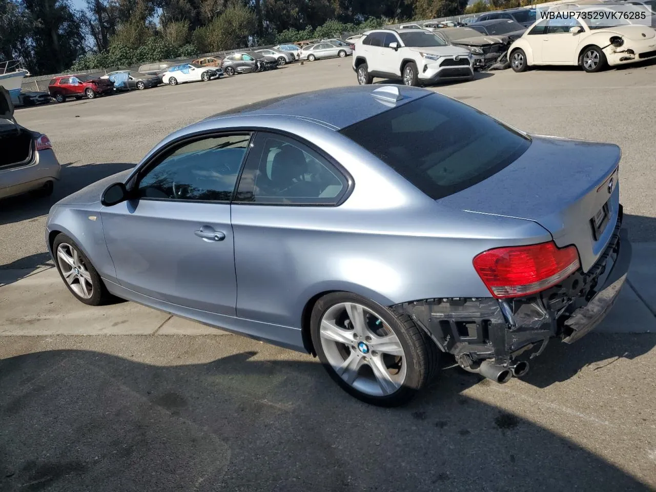 2009 BMW 128 I VIN: WBAUP73529VK76285 Lot: 78093194