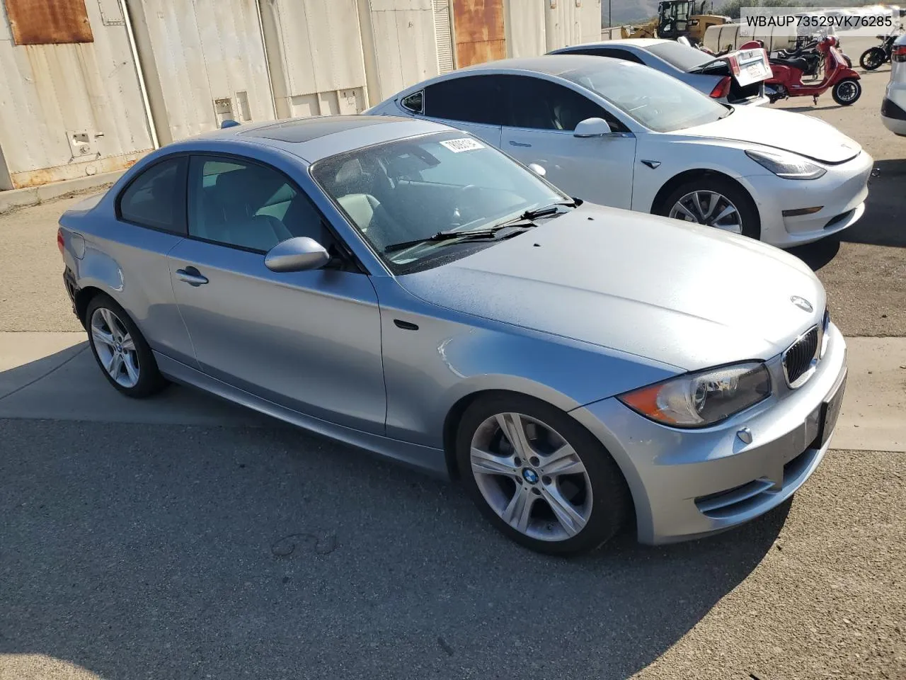 2009 BMW 128 I VIN: WBAUP73529VK76285 Lot: 78093194