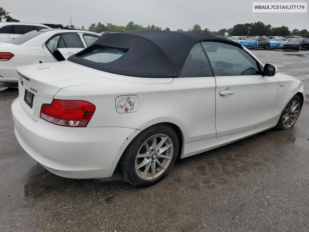 2010 BMW 128 I VIN: WBAUL7C51AVJ77179 Lot: 63805305