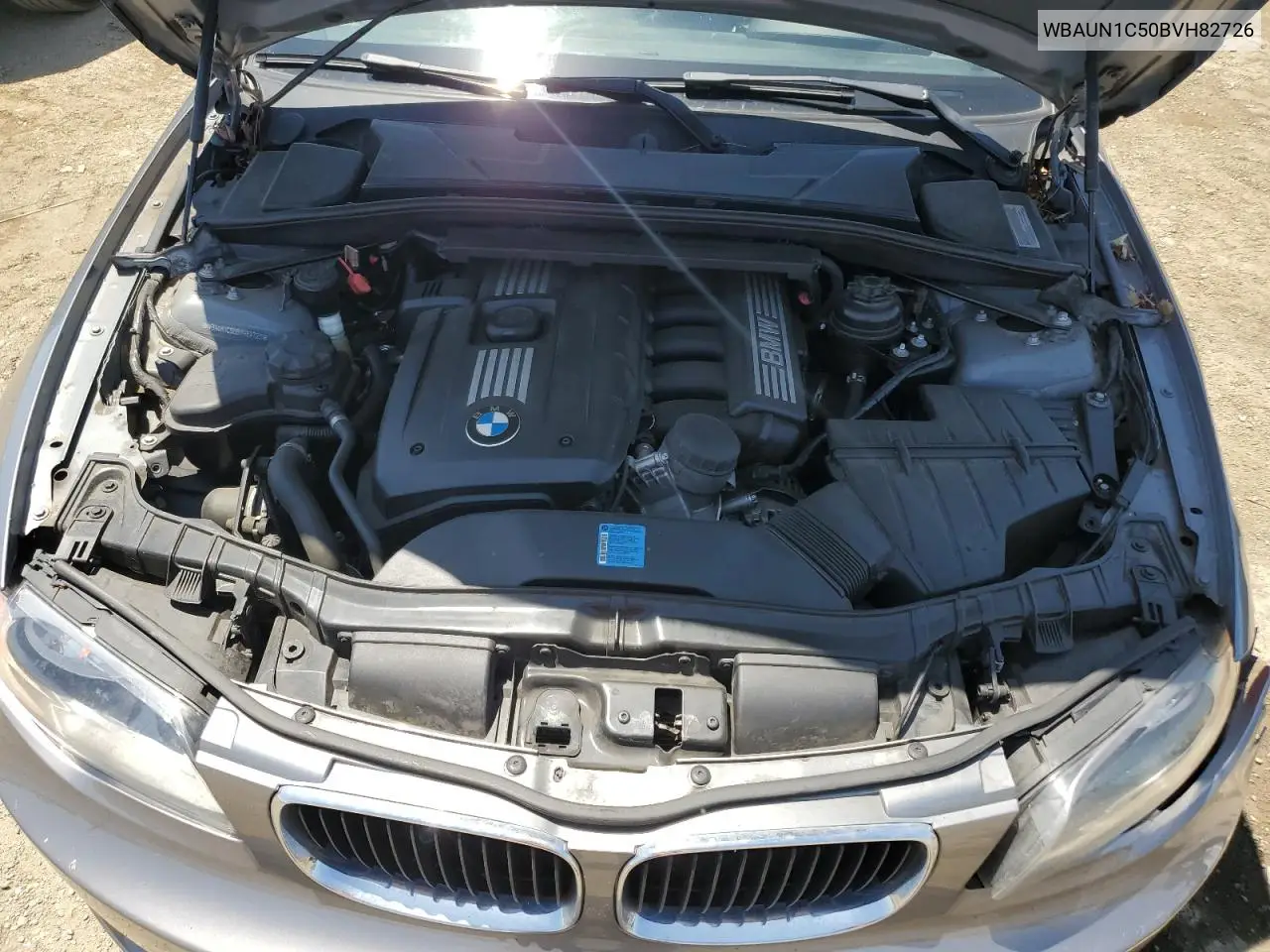 2011 BMW 128 I VIN: WBAUN1C50BVH82726 Lot: 62719115