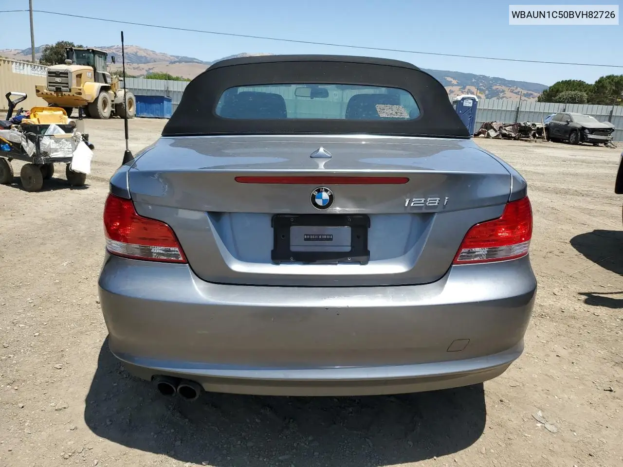 2011 BMW 128 I VIN: WBAUN1C50BVH82726 Lot: 62719115