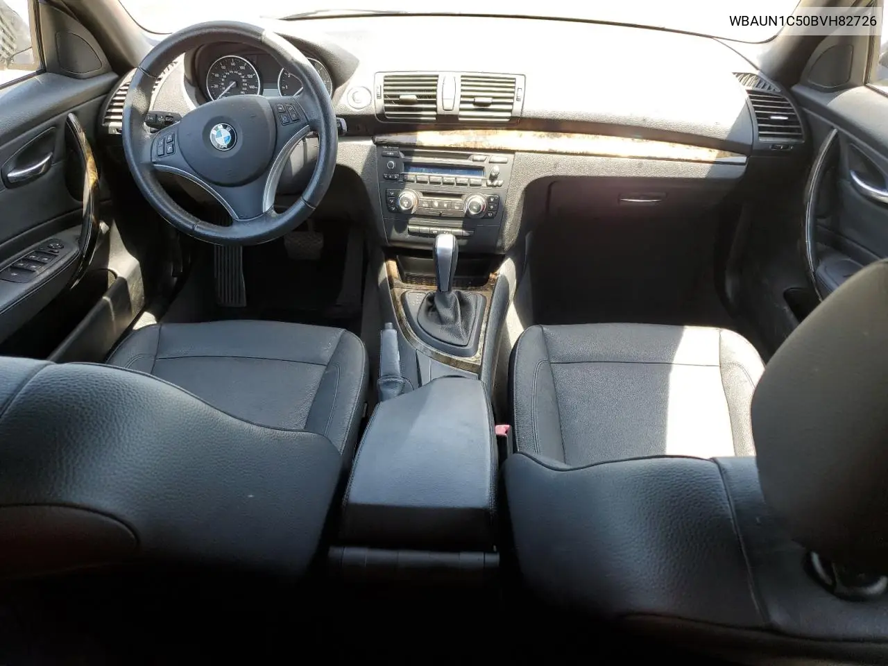 2011 BMW 128 I VIN: WBAUN1C50BVH82726 Lot: 62719115