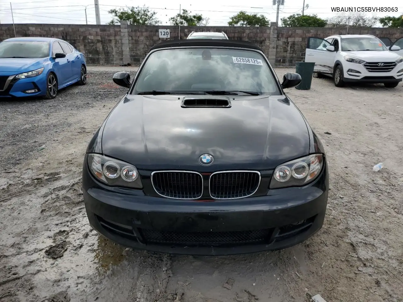 2011 BMW 128 I VIN: WBAUN1C55BVH83063 Lot: 62858125