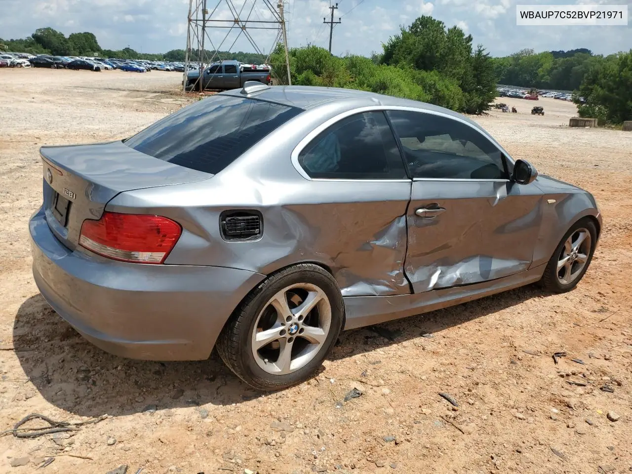 2011 BMW 128 I VIN: WBAUP7C52BVP21971 Lot: 63036725