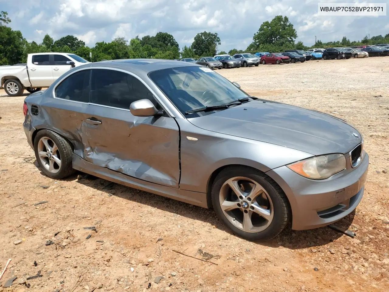 2011 BMW 128 I VIN: WBAUP7C52BVP21971 Lot: 63036725