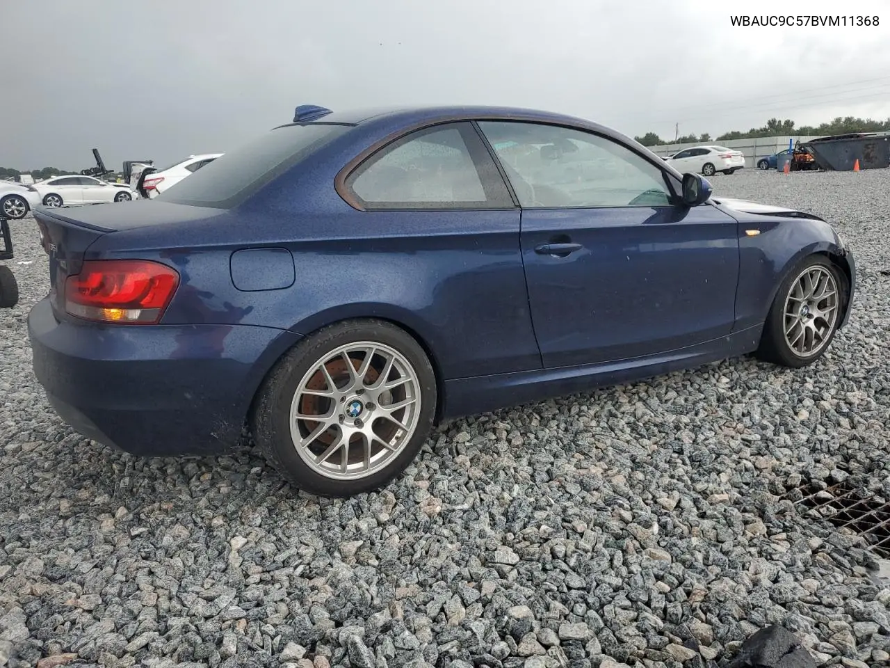 2011 BMW 135 I VIN: WBAUC9C57BVM11368 Lot: 63736765