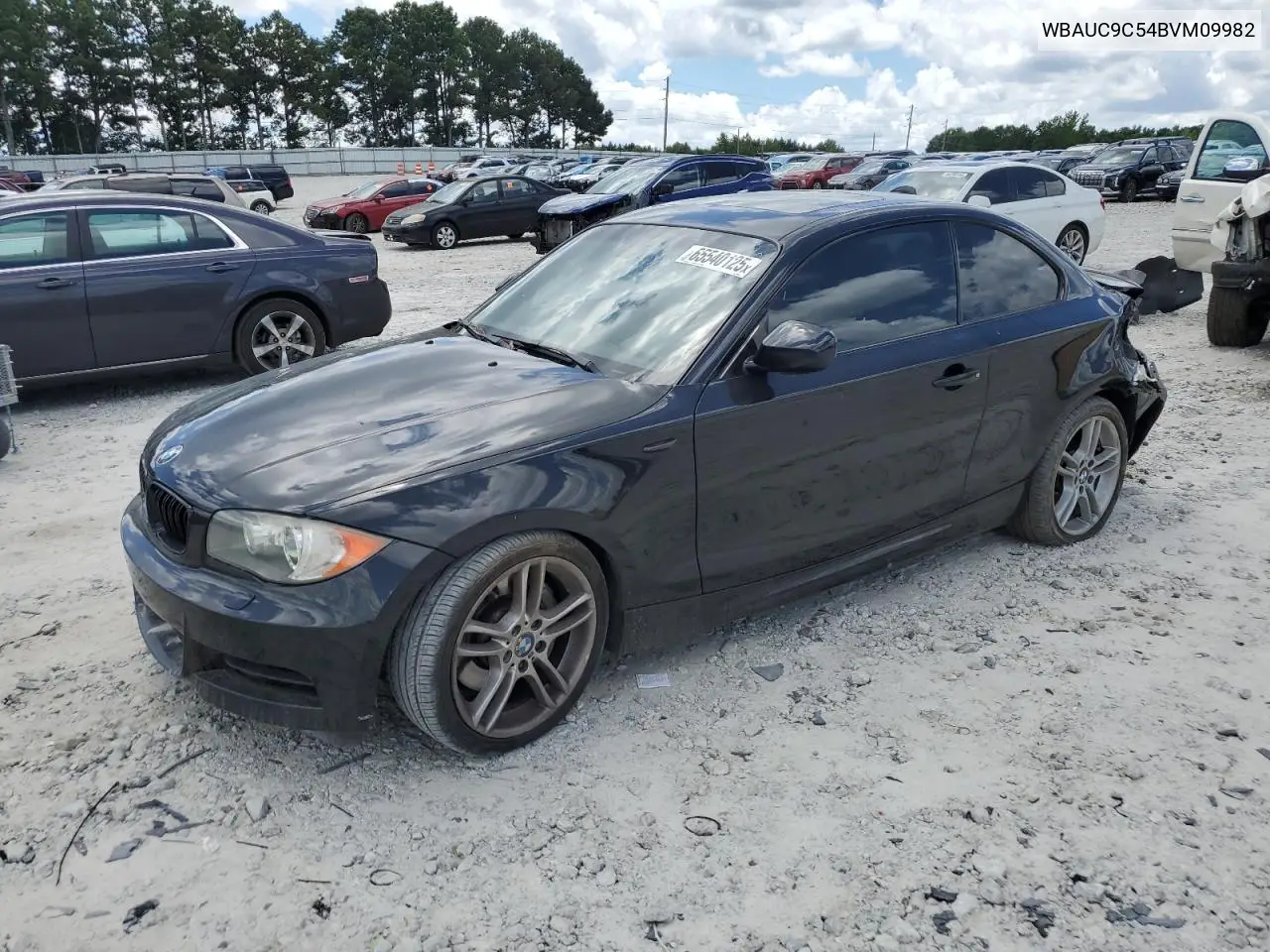 2011 BMW 135 I VIN: WBAUC9C54BVM09982 Lot: 65540125