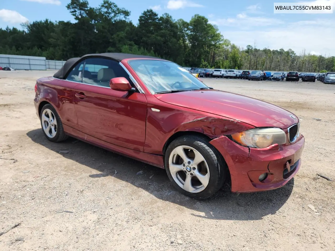 2012 BMW 128 I VIN: WBAUL7C55CVM83143 Lot: 64676355