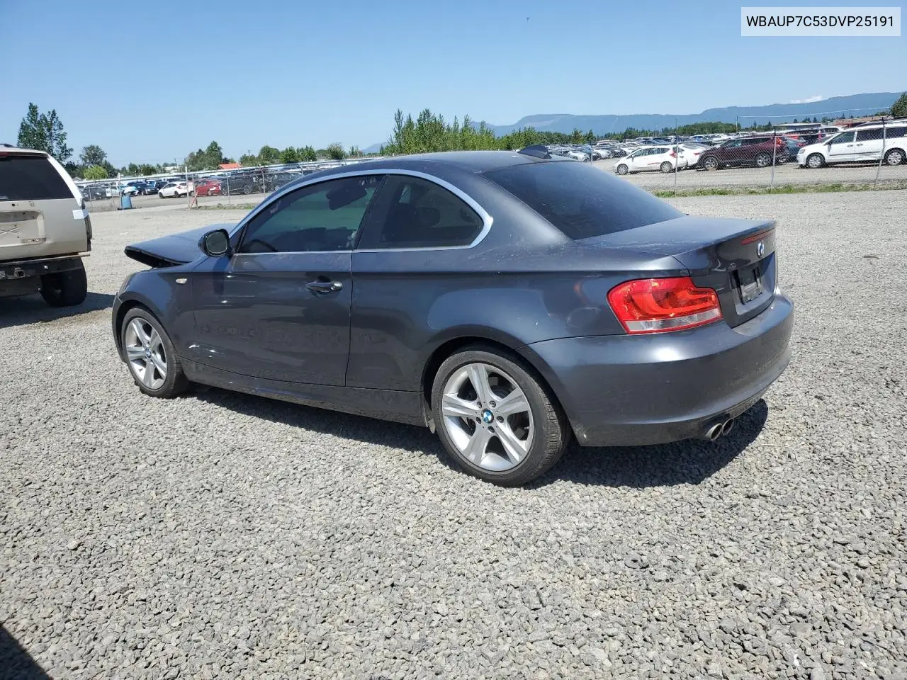 2013 BMW 128 I VIN: WBAUP7C53DVP25191 Lot: 59769185