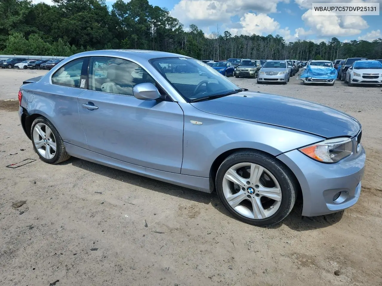 2013 BMW 128 I VIN: WBAUP7C57DVP25131 Lot: 61656165