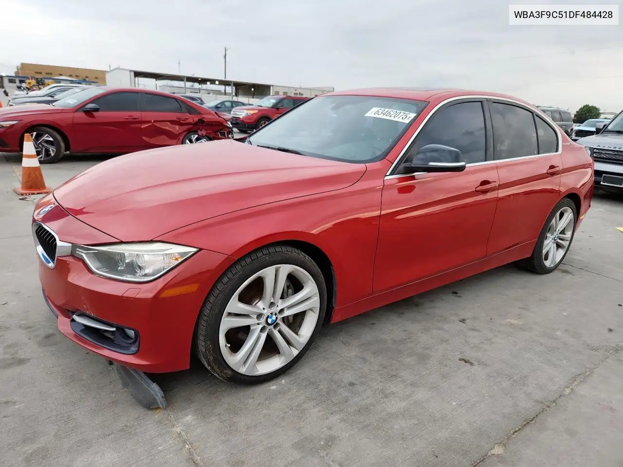 2013 BMW Activehybrid 3 VIN: WBA3F9C51DF484428 Lot: 63462075
