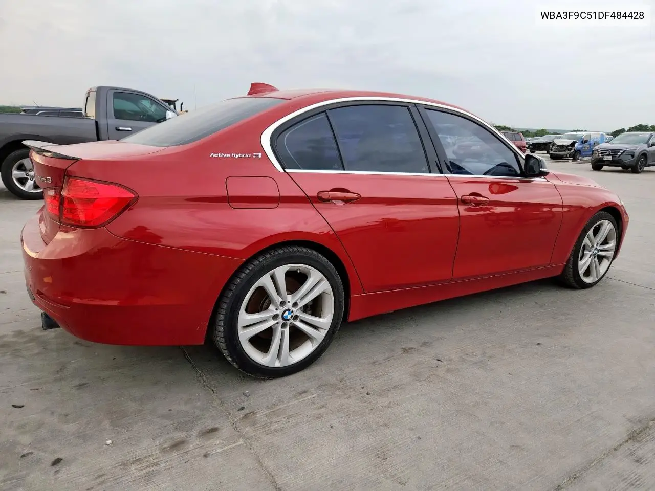 2013 BMW Activehybrid 3 VIN: WBA3F9C51DF484428 Lot: 63462075