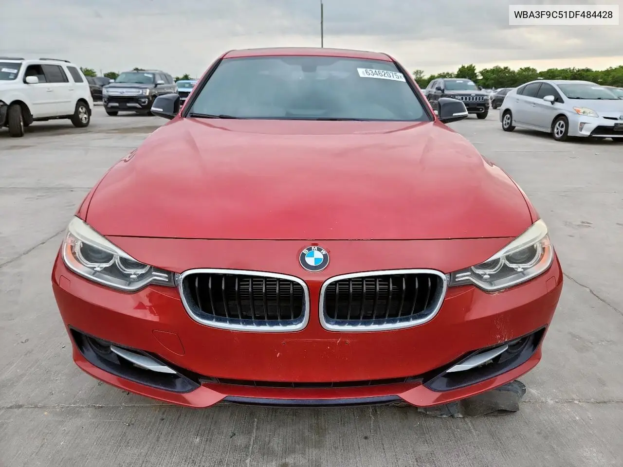 2013 BMW Activehybrid 3 VIN: WBA3F9C51DF484428 Lot: 63462075