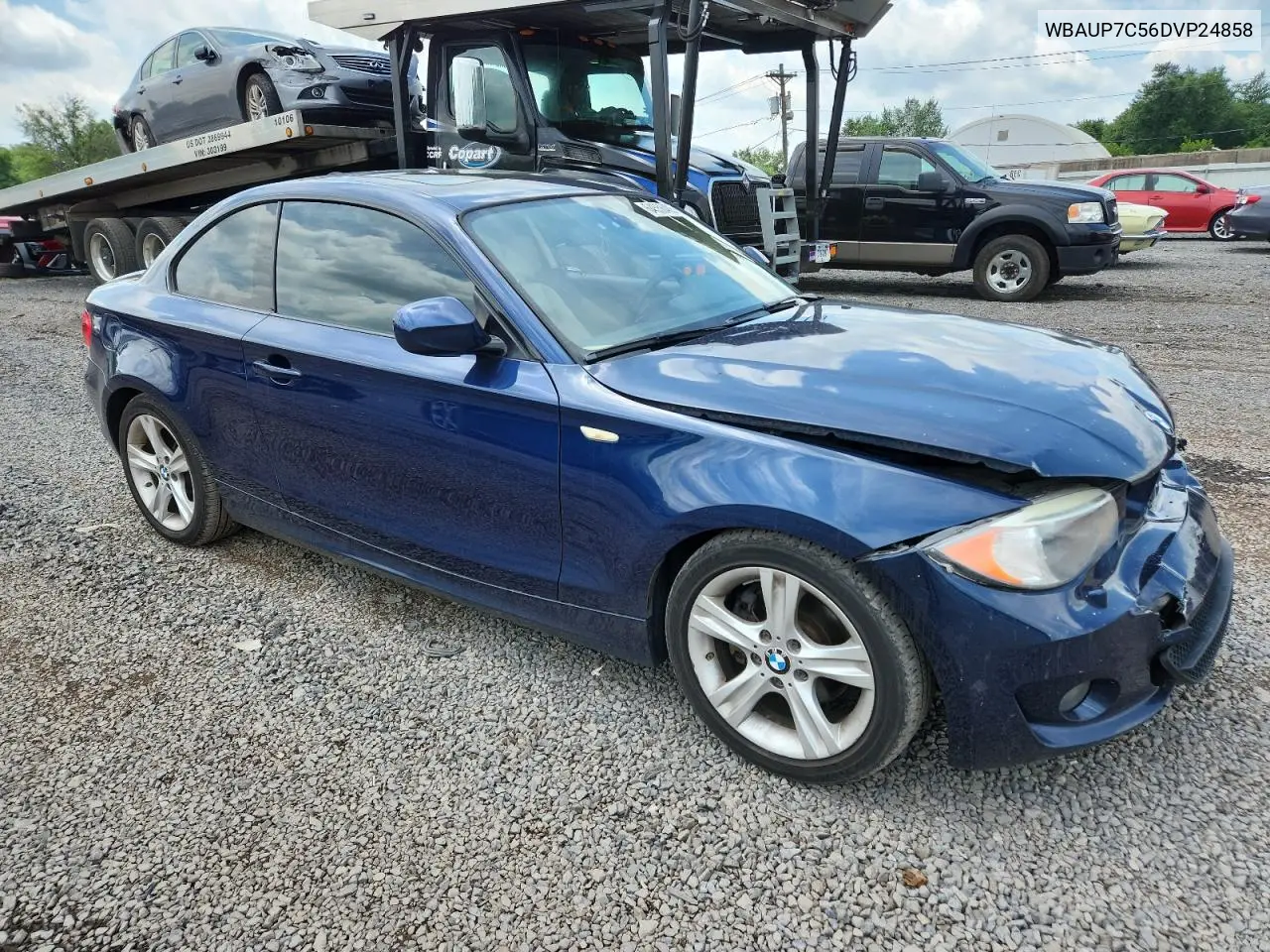 2013 BMW 128 I VIN: WBAUP7C56DVP24858 Lot: 64556485