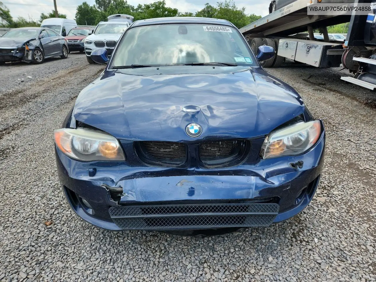 2013 BMW 128 I VIN: WBAUP7C56DVP24858 Lot: 64556485