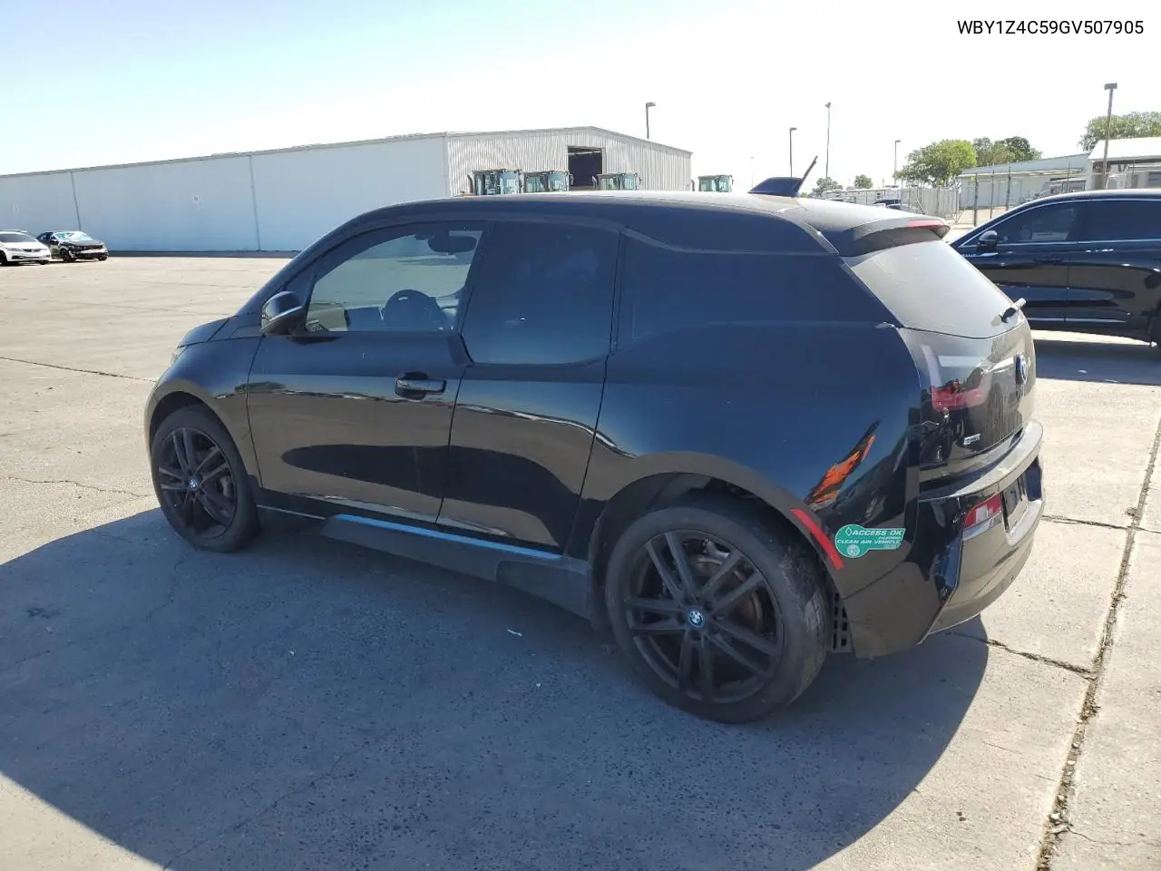 2016 BMW I3 Rex VIN: WBY1Z4C59GV507905 Lot: 57159465