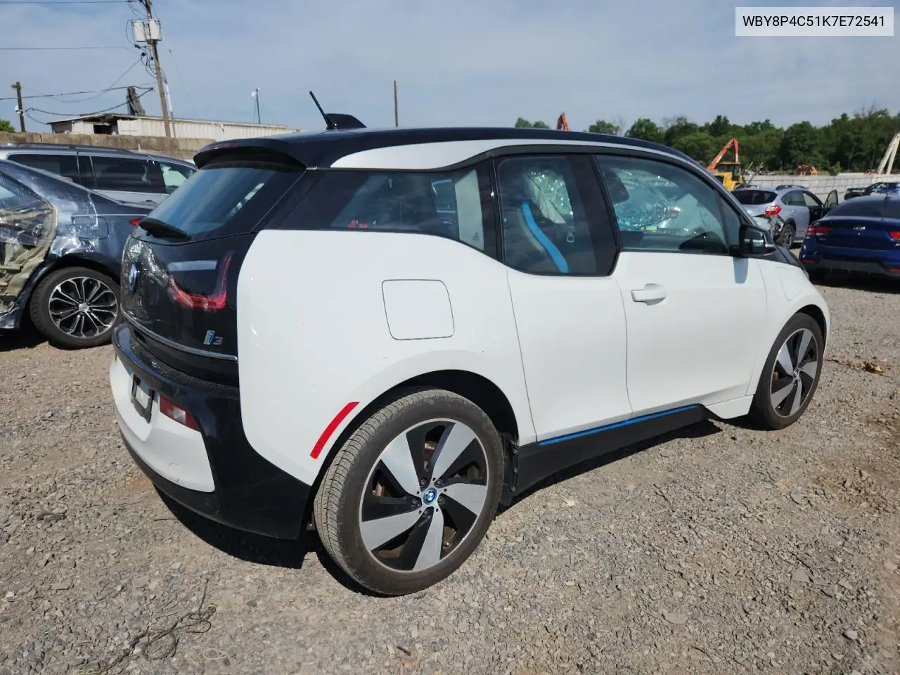 2019 BMW I3 Rex VIN: WBY8P4C51K7E72541 Lot: 62167565
