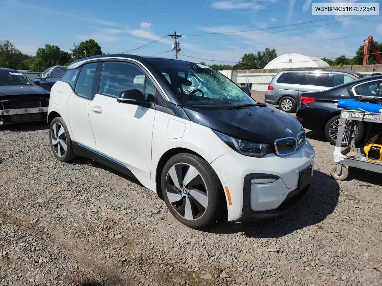 2019 BMW I3 Rex VIN: WBY8P4C51K7E72541 Lot: 62167565