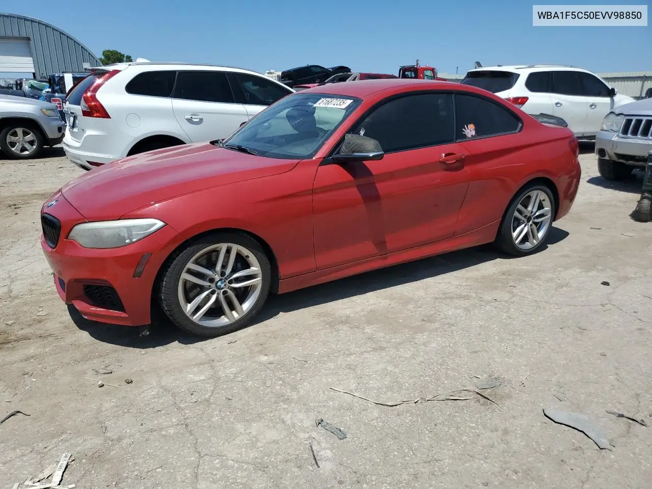 2014 BMW 228 I VIN: WBA1F5C50EVV98850 Lot: 61687235