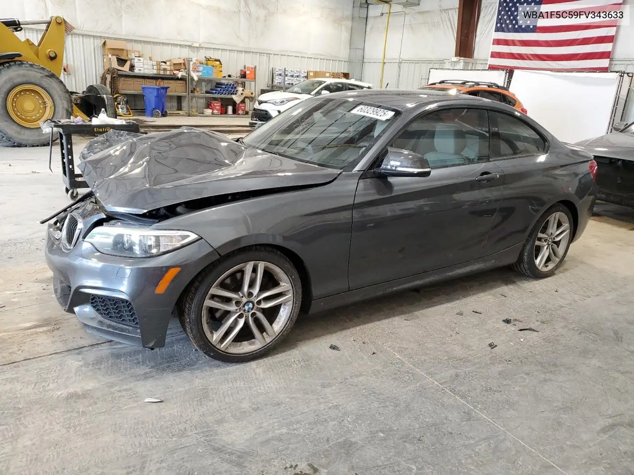 2015 BMW 228 I VIN: WBA1F5C59FV343633 Lot: 60329925