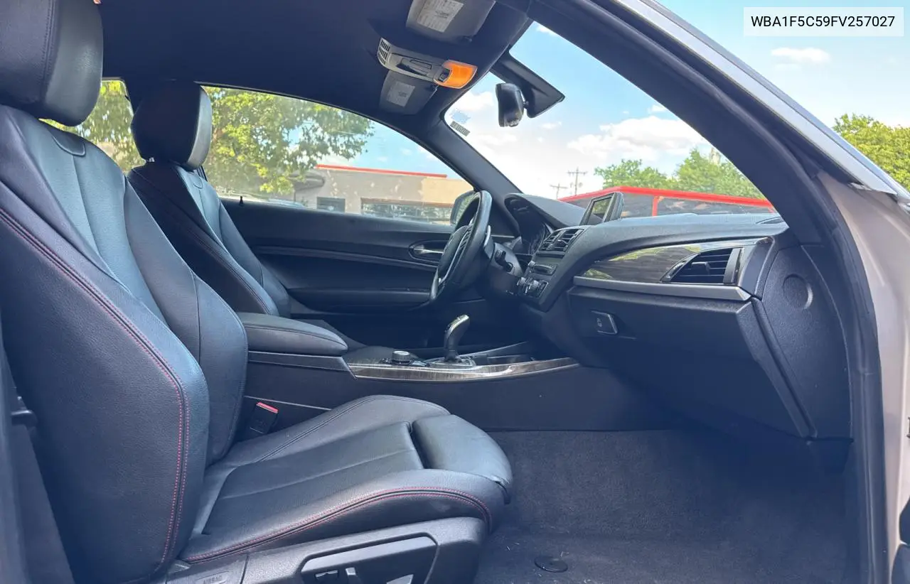 2015 BMW 228 I VIN: WBA1F5C59FV257027 Lot: 62222855