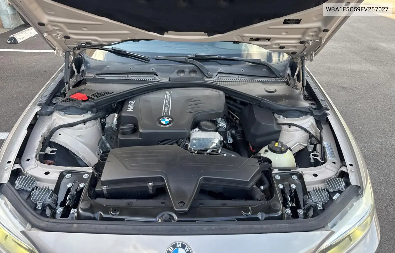2015 BMW 228 I VIN: WBA1F5C59FV257027 Lot: 62222855