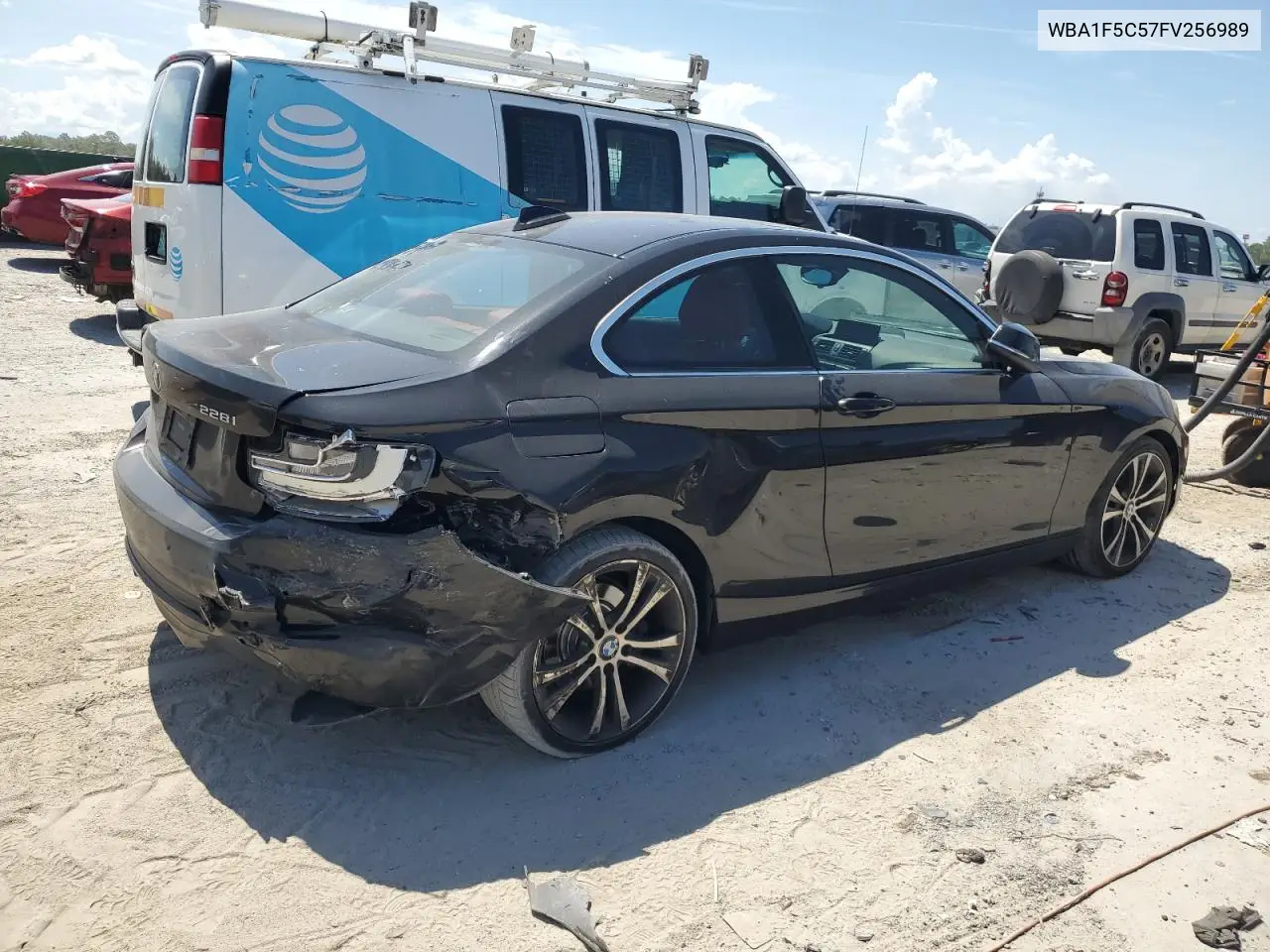 2015 BMW 228 I VIN: WBA1F5C57FV256989 Lot: 62583215