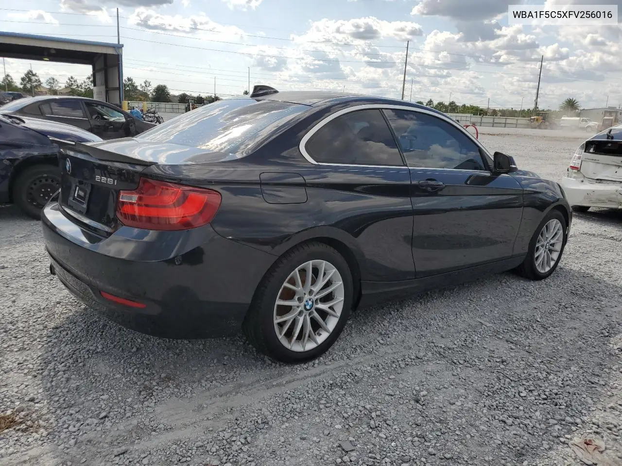 2015 BMW 228 I VIN: WBA1F5C5XFV256016 Lot: 62587715