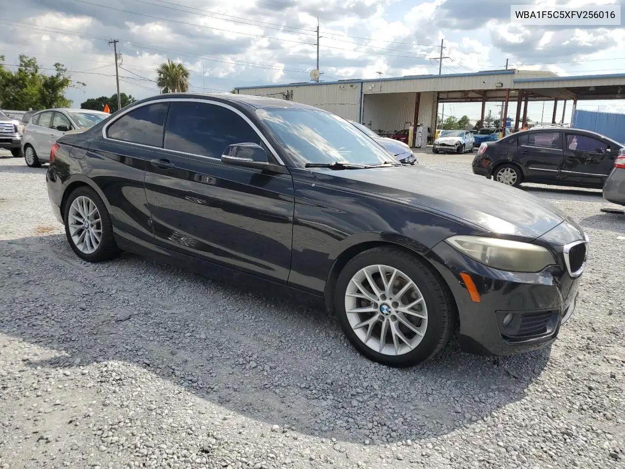 2015 BMW 228 I VIN: WBA1F5C5XFV256016 Lot: 62587715